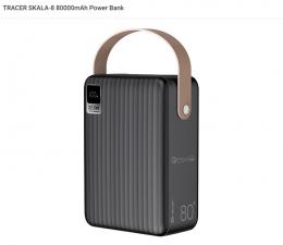Внешний аккумулятор (павербанк) Tracer Skala-8 80000 mAh (TRABAT47371)