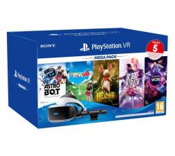 SONY Mega Pack 3 PlayStation VR + Kamera V2 + ваучер на 5 ігор